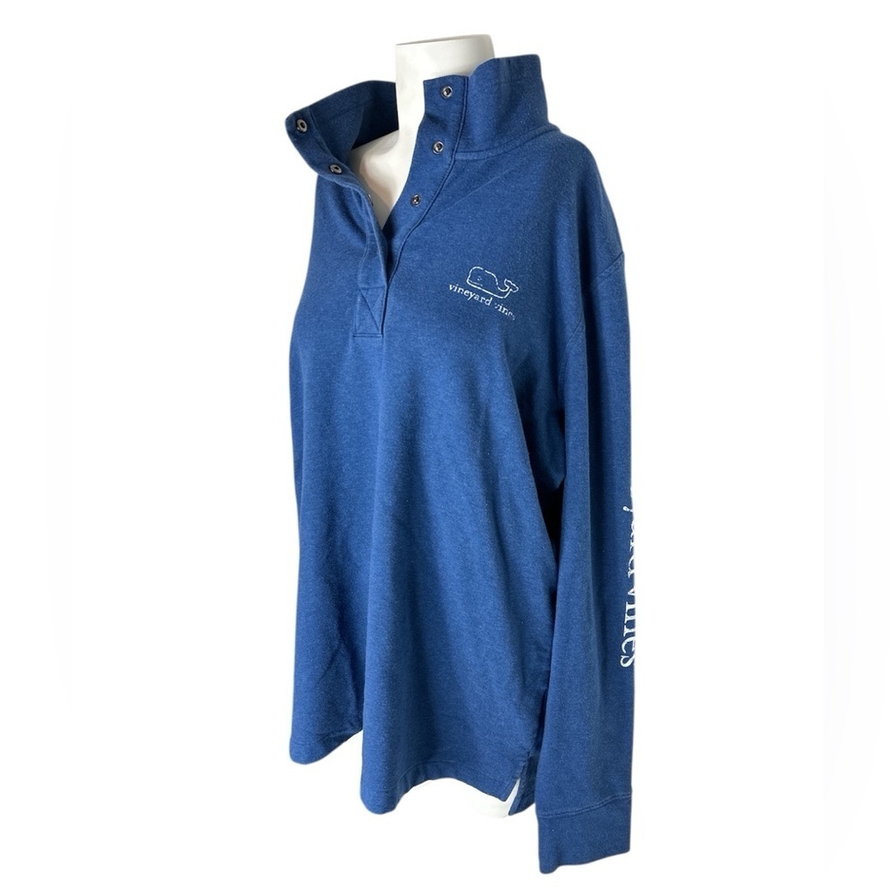 Vineyard Vines 1/4 button pullover sweater